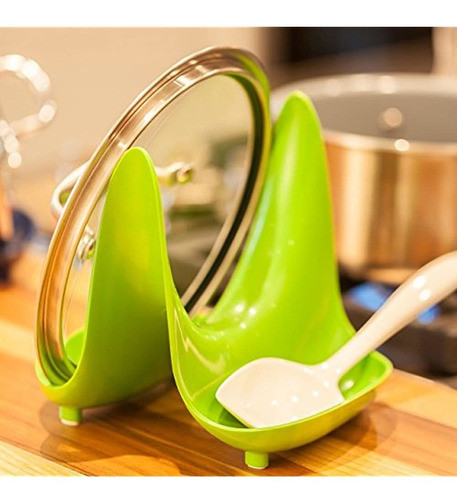 Hutzler Pot Lid Stand Y Spoon Rest Red 1