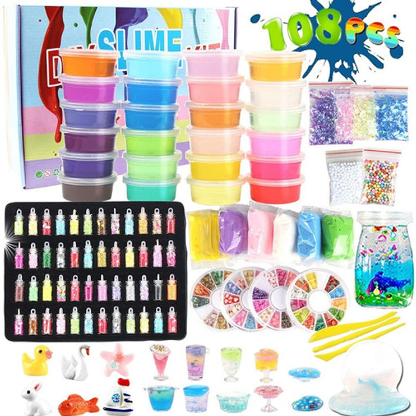 Slime Juego Set Kit 24 Colores 108 Piezas 0 Slime Juego Set Kit 24 Colores 108 Piezas 0
