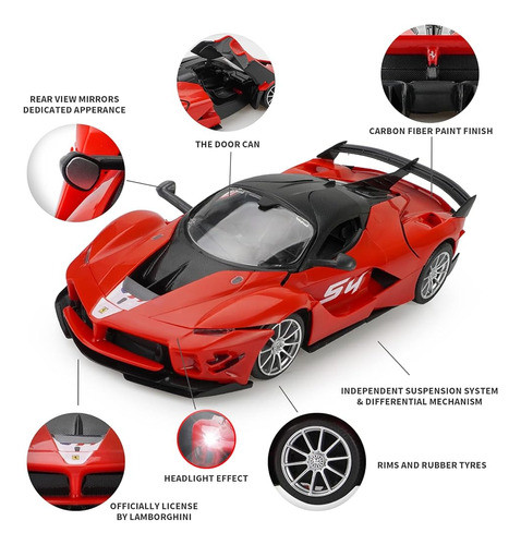 Bestview Coche De Control Remoto Para Niños, 2.4ghz 1:18 Esc 1