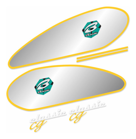 Calcos Baccio Classic Cg 125 | Kit Completo 0
