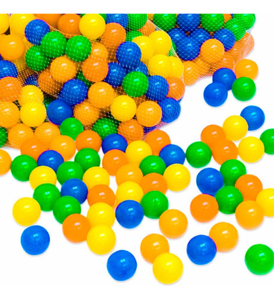 Pelotas Colores Para Juego Pelotero Infantil 100 U Otec 0