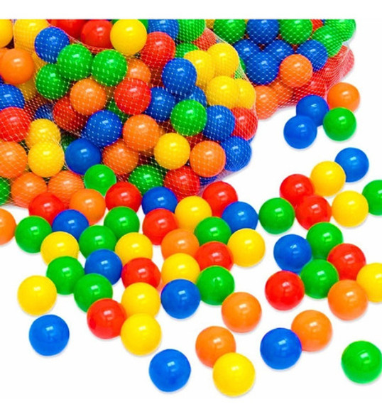 Pelotas Colores Para Juego Pelotero Infantil 100 U Otec 1