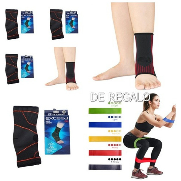 2 Tobilleras Compresion, Tendinitis Esguinces + Regalo 0 2 Tobilleras Compresion, Tendinitis Esguinces + Regalo 0