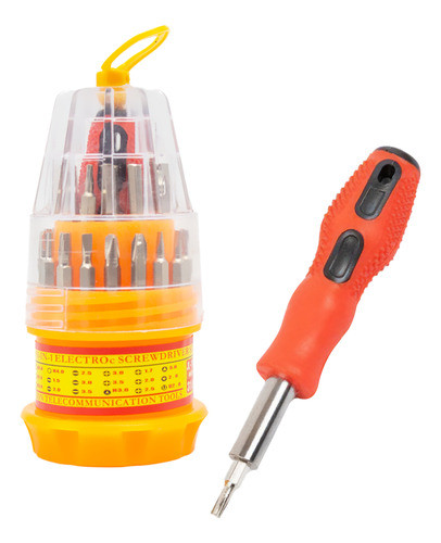 Kit Destornillador Profesional 31 Puntas Intercambiables 0