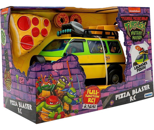 Tortugas Ninja: Pizza Blaser A Control Remoto - Mosca 0
