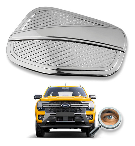 Ranger 2023+ Cubre Tapa De Tanque Cromada Tuningchrome 0