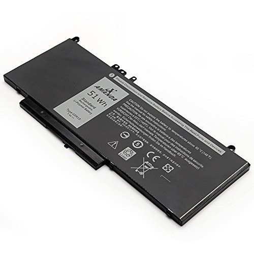 Amanda G5m10 Bateria 7.4v 51wh Reemplazo Para Dell Latitude 0