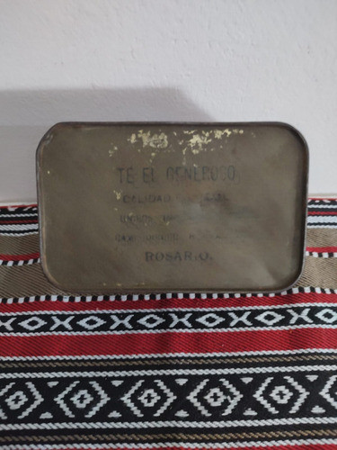 Antigua Lata De Té El Generoso. 1