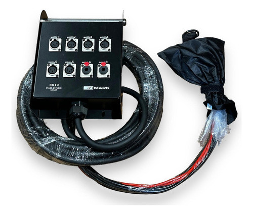 Manguera De Audio Medusa 6ch 2ret 10mt Mark Box8 1