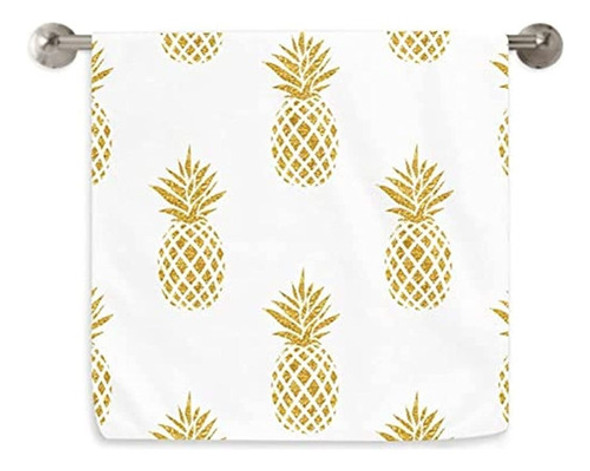Vunko Verano Piña Cocina Plato Toalla Suave Altamente Absorb 0