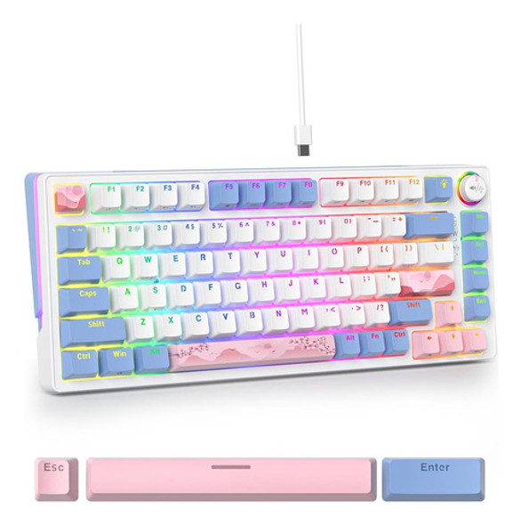Guffercty Kred 75% Porcentaje Teclado Para Juegos Intercambi 0