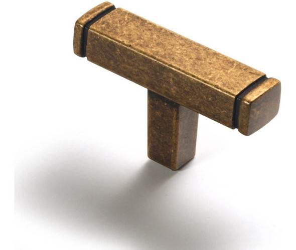 6 Tiradores De Bronce Antiguo 4.6cm Para Todo Mueble 0