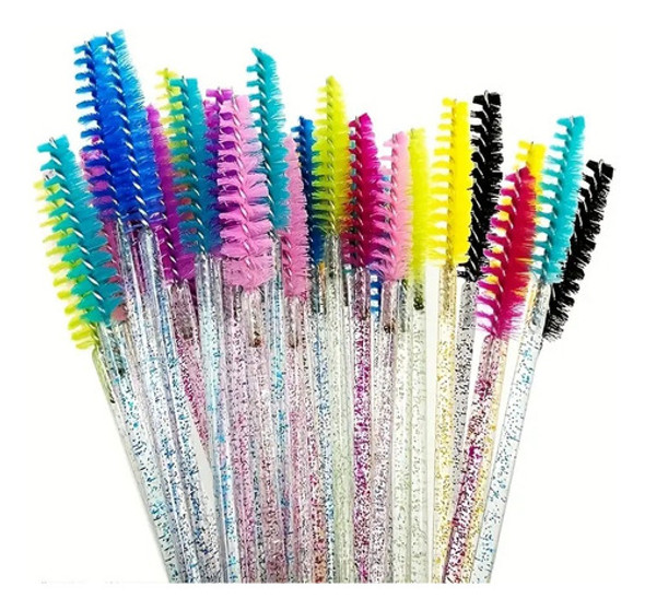 Cepillo Peine De Pestañas Desechable Extensiones  X50 Pcs 0