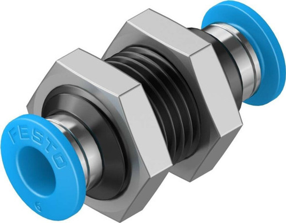Pack X5 Racor Pasamuros Qss-6 Festo 153158 0