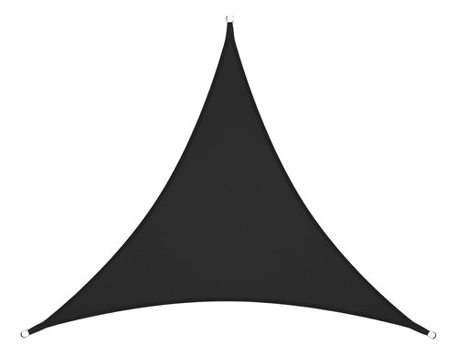Vela Sombra Toldo Triangular 3.0 X 4.0 X 3.0mts Color Gris 0