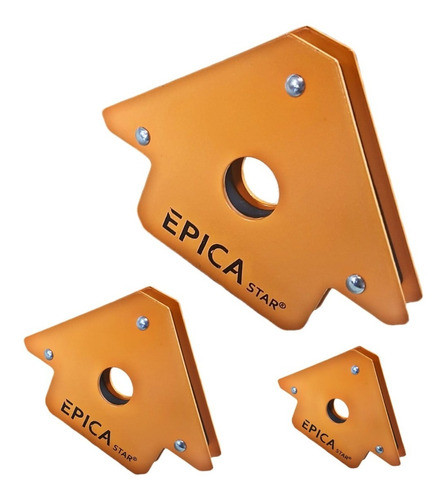 Set 3 Escuadras Magneticas Soldar 75lb 50lb 25lb Epica Star 0