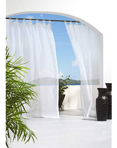 Paneles De Pestañas Semi Transparentes Estilo Voile Escape 1