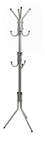 Mind Reader Metal Coat Hat Hanger 11 Hook For Jacket, Purse, 0