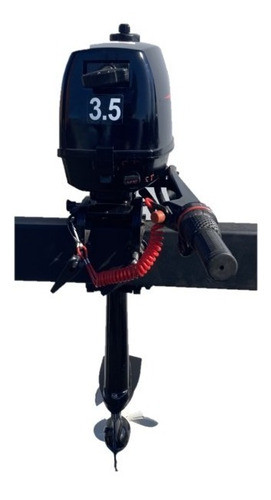 Motor Fuera Borda Thunder 3.5 Hp 2t Pata Corta Garantia 1