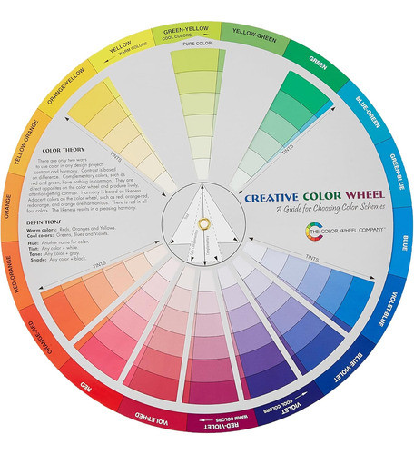 Rueda De Color Creativa Cox 3389 Para Diseño Y Arte 0
