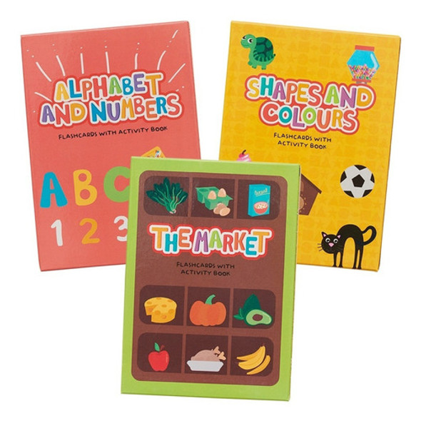 Juegos De Cartas Didácticas En Ingles Abc Números Formas 0