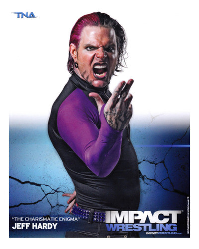 Jeff Hardy - Lucha Libre - Wrestlemania - Lámina 45x30 Cm. 1