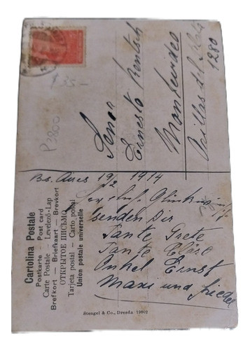 Antigua Post Card 1900 0
