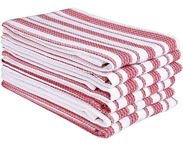 Farmhouse - Paquete De 6 Paños De Cocina Vintage, Paños De 0