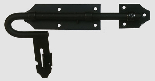 Cerrojo Curvo Puerta Pasador Candado 25cm Hierro + Tornillos 1