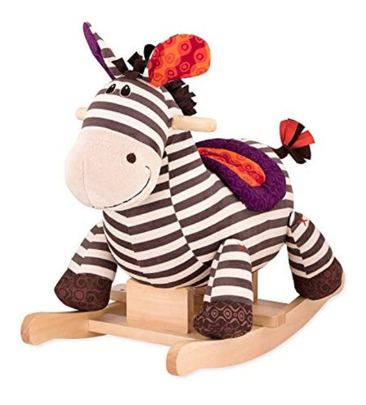 Si. Juguetes De Battat Kazoo Cebra Mecedora De Madera - Rode 0 Si. Juguetes De Battat Kazoo Cebra Mecedora De Madera - Rode 0
