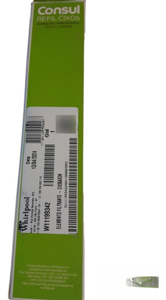 Filtro Agua Refrigerador Whirlpool N°5 1