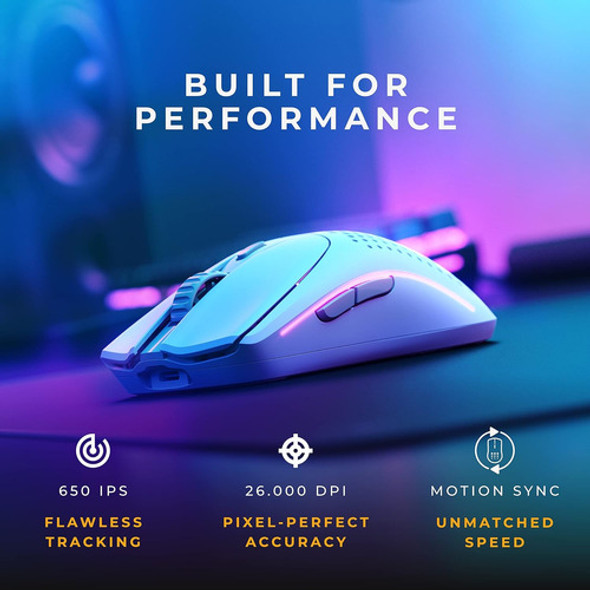 Mouse Ratón Videojuegos Computadora Inalámbrico Gamer Blanco 1