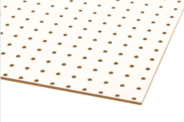 Panel  Perforado Melaminico 3 Mm 122 X 122  #plakards 0