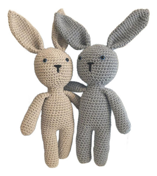 Amigurumi Crochet - Peluche De Apego Bebé - Conejo 0