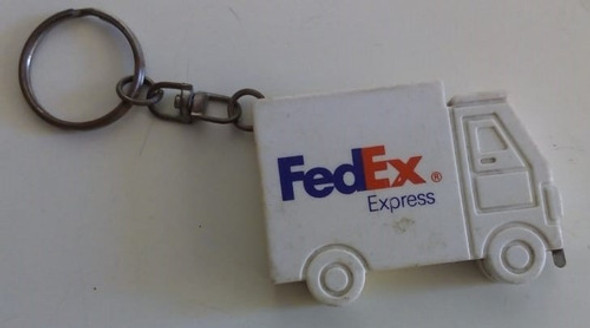 Llavero Fedex Con Cinta Métrica X 1m. Antiguo. 0