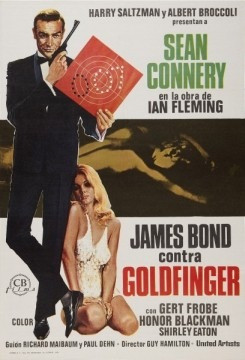 James Bond 007 Goldfinger 1964 - Lámina 45x30 Cm. 0