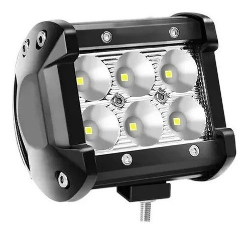 Faros  Auxiliares 6 Led Cree 18w Moto Cuatri Touring Xero 0
