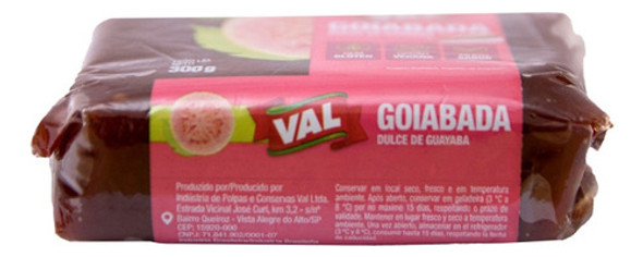 Oferta! Dulce De Guayaba Val 300g Goiabada Importada Brasil 1
