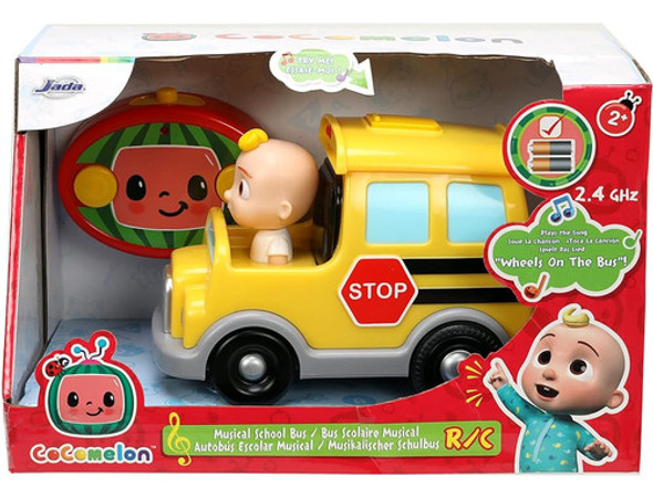 Jada Toys Cocomelon 7.5  Autobús Escolar Rc Coche De Control 1