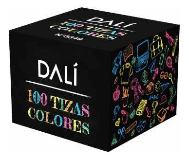 Tizas Color Caja X100 Serviciopapelero 0