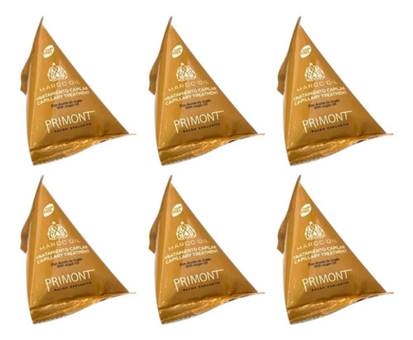 Kit X6 Tratamiento Capilar Maroc Oil Primont Monodosis 0
