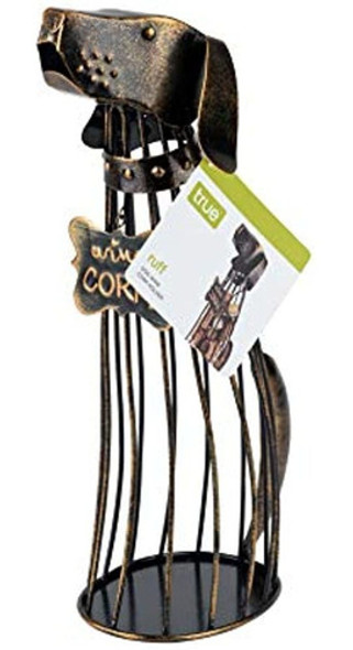 Exhibición Verdadera Del Corcho Del Vino Del Perro De La Fab 1