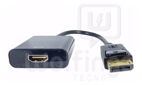 Cable Displayport Dp Macho A Hdmi Hembra Pc Video Full Hd 0