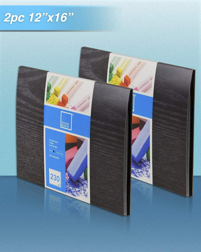 Papel Pastel Suave Alta Calidad, 24 Hojas, 305x406 Cm 1