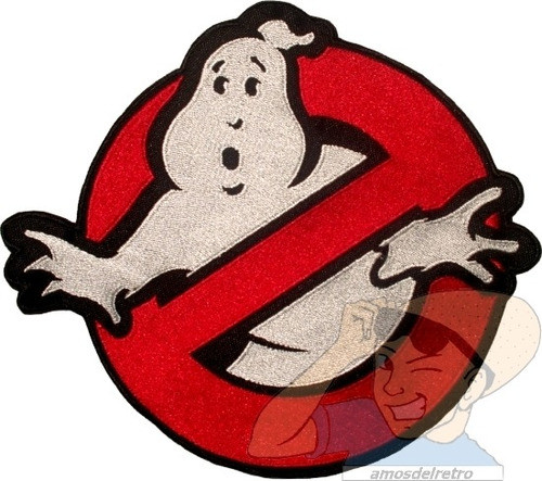 Parche Bordado Logo Real Ghostbusters Grande Cazafantasmas 0