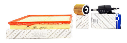 Kit 3 Filtros Argo 1.8 Original Fiat Cronos 18/19 0