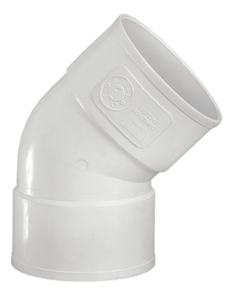 Codo 45º H/h 110mmx3,2mm. Pvc 0 Codo 45º H/h 110mmx3,2mm. Pvc 0