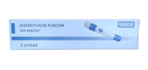 Disparador Porta Lancetas Glucómetro Pharmacare 1