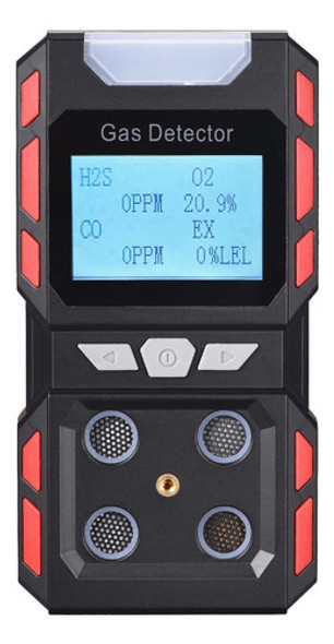 Imeistek Detector De Gas Portátil De 4 Unidades, Medidor D. 0