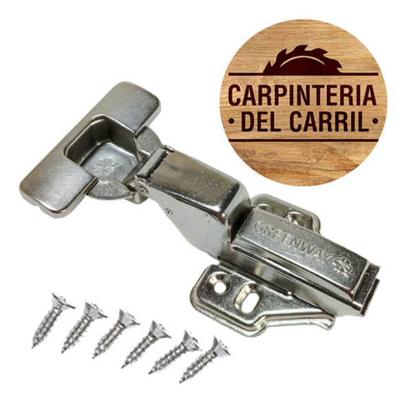 Bisagra Cierre Suave Codo 18 Cazoleta 35 Mm Pack 4u Two Ways 0